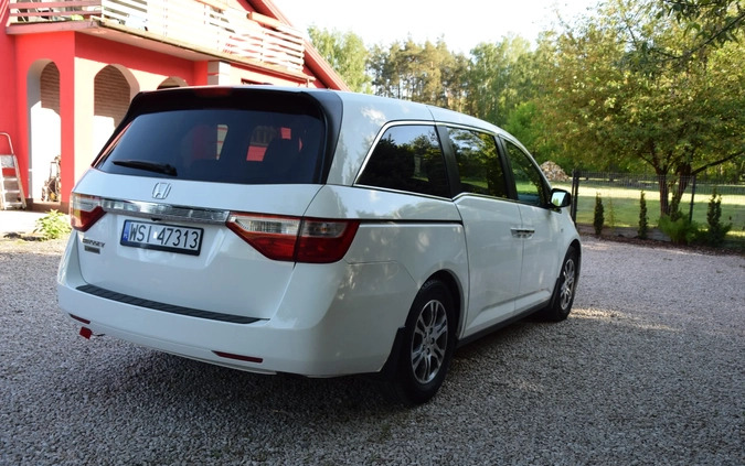 Honda Odyssey cena 59900 przebieg: 214000, rok produkcji 2012 z Siedlce małe 301